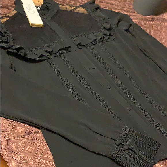 Victorian high neck blouse - Picture 1 of 5